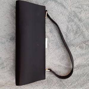 Black evening bag